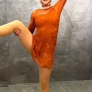 Dance costume with accessories